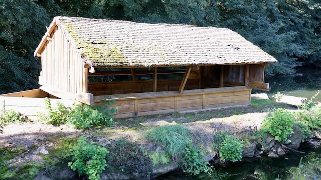 09/25 0242 Semur en Auxois le bateau lavoir