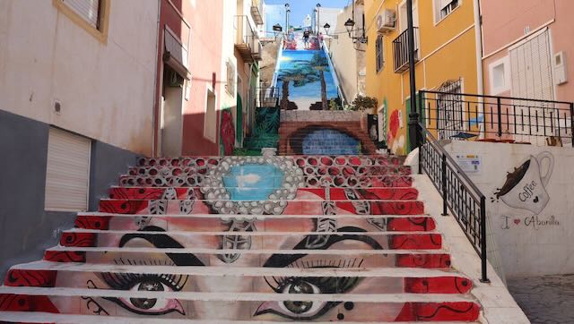 01 26 0241 Abanilla escalier monumental